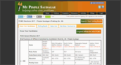 Desktop Screenshot of mypimplesaudagar.com